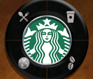 starbucks koffie drinken hoofdmenu