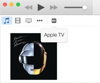 Apple TV herstellen iTunes