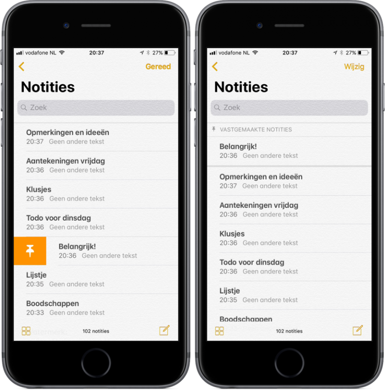 Notitie Vastzetten In Notities-app: Zo Werkt Het In IOS En MacOS