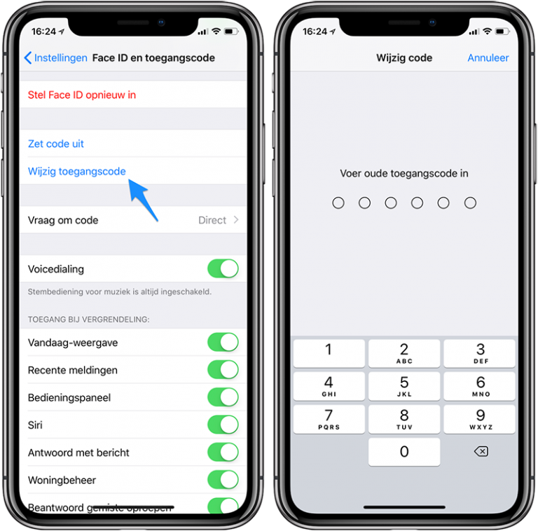 Toegangscode of pincode wijzigen op iPhone en iPad