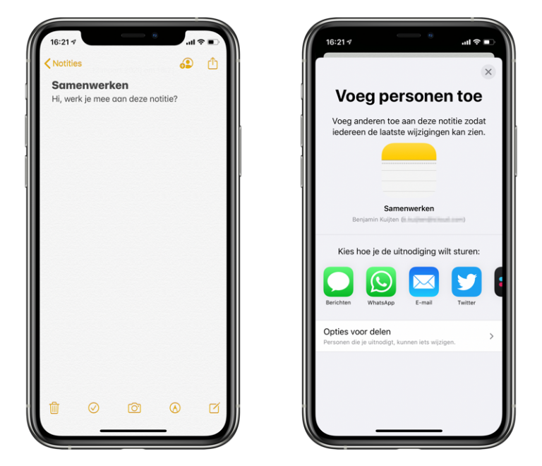 Samenwerken In De Notities-app Op IPhone, IPad En Mac: Zo Werkt Het