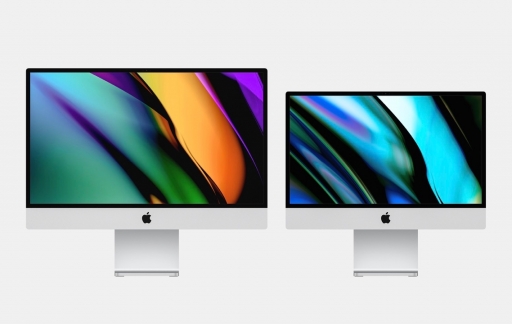 iMac concept voor 2020 met de voorkant.