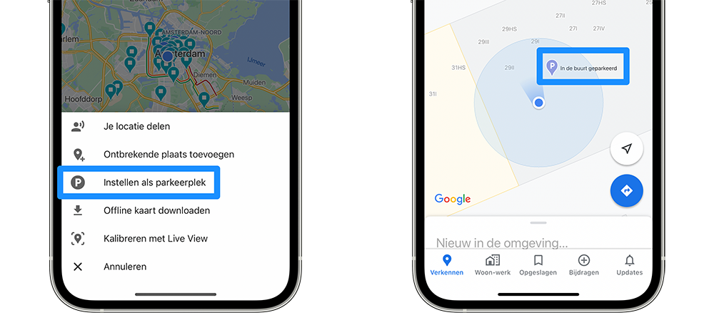 Google Maps Parkeerlocatie Auto Opslaan En Bekijken Zo Werkt Het