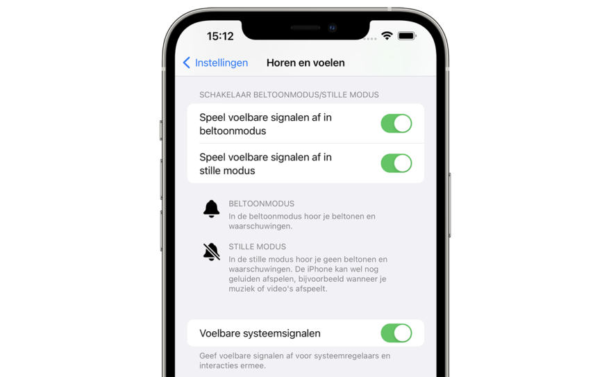 Trillingen Op De IPhone Trilpatronen Maken En Trillingen Uitschakelen